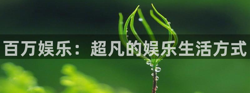 辉达平台凯捷注册：百万娱乐：超凡的娱乐生活方式