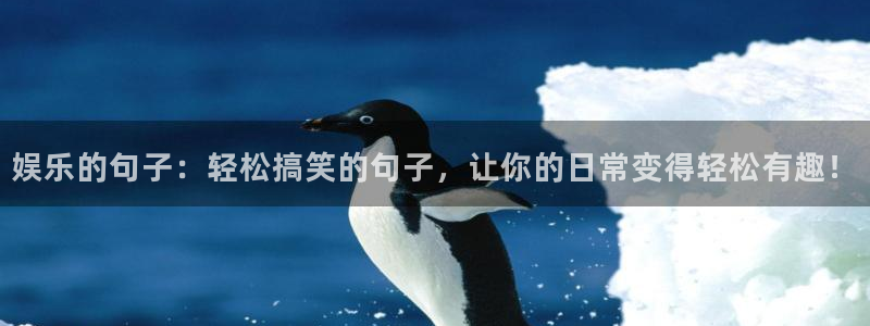 辉达平台体育2官网入口：娱乐的句子：轻松搞笑的句子，让你的日常变得轻松有趣！