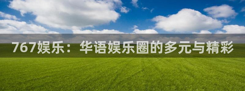 辉达平台注册：767娱乐：华语娱乐圈的多元与精彩
